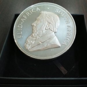 100mm Antique Bronze ZAR Medallion – Gold Reef City Mint