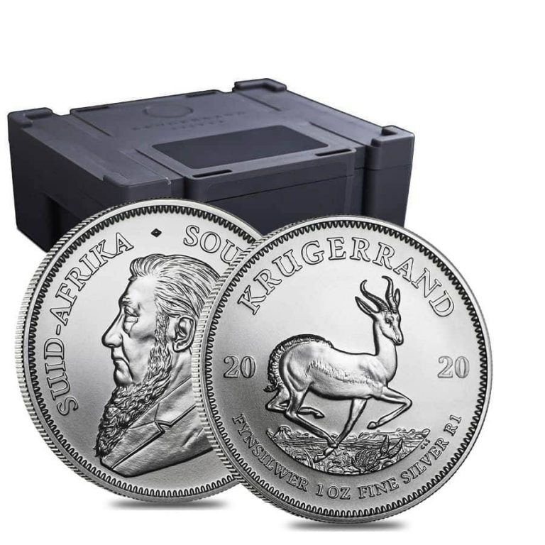 Silver Krugerrand Monster Box Gold Reef City Mint